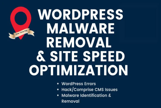 Wordpress Malware removal and Website speed optimization